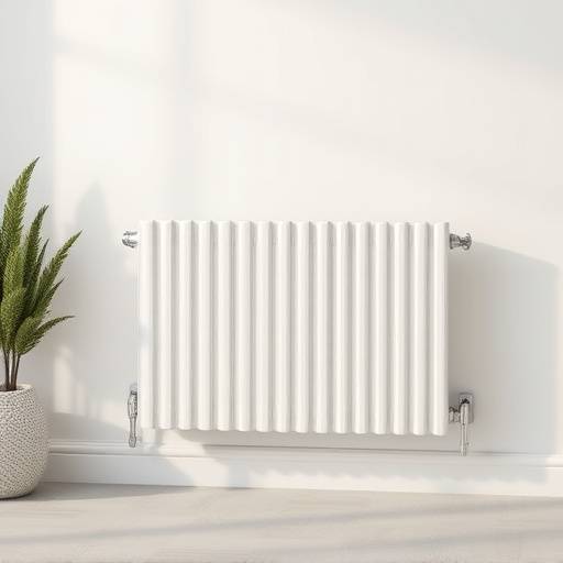Image d'un radiateur avec un thermostat intelligent
