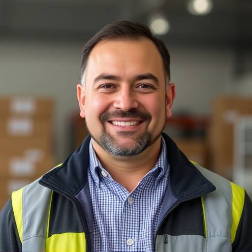 Portrait de Monsieur David Garcia, responsable logistique et fournisseurs